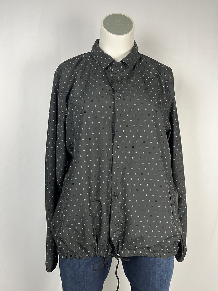 Herschel Size XL (16) Black & Gray Jacket