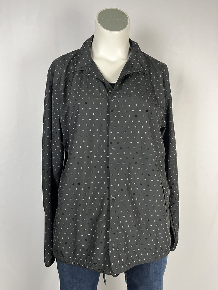 Herschel Size XL (16) Black & Gray Jacket