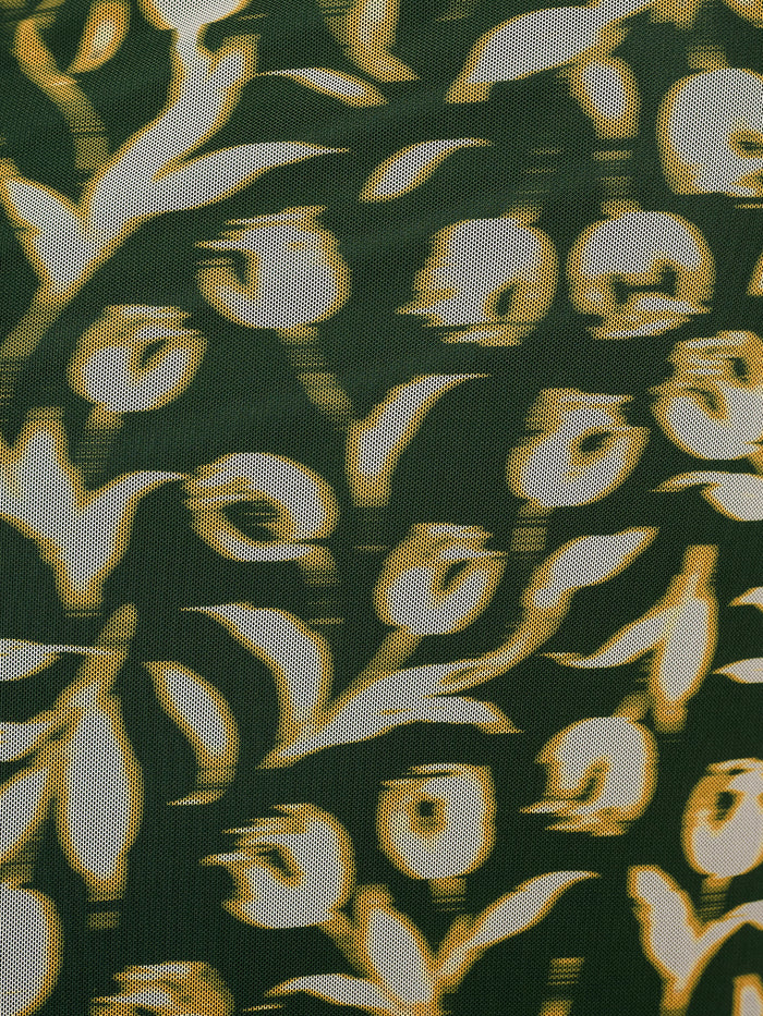 Hollis Dress in Blurred Tulip Print