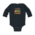 "I'm Just Here for the Cookies" Christmas Cookie Cute Infant Long Sleeve Onesie - 314 Originals