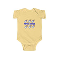 Infant Bodysuit — "Poppin' Bottles" Cute Baby Bottle Graphic Onesie - 314 Originals