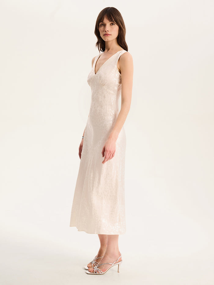 Iris Maxi Dress in Ivory