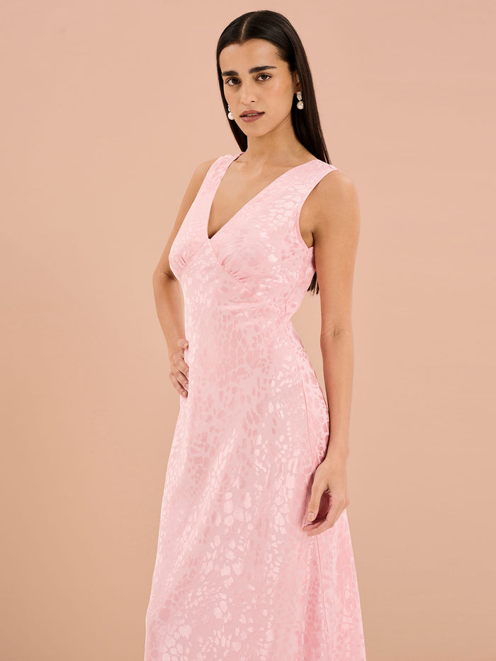 Iris Maxi Dress in Pink