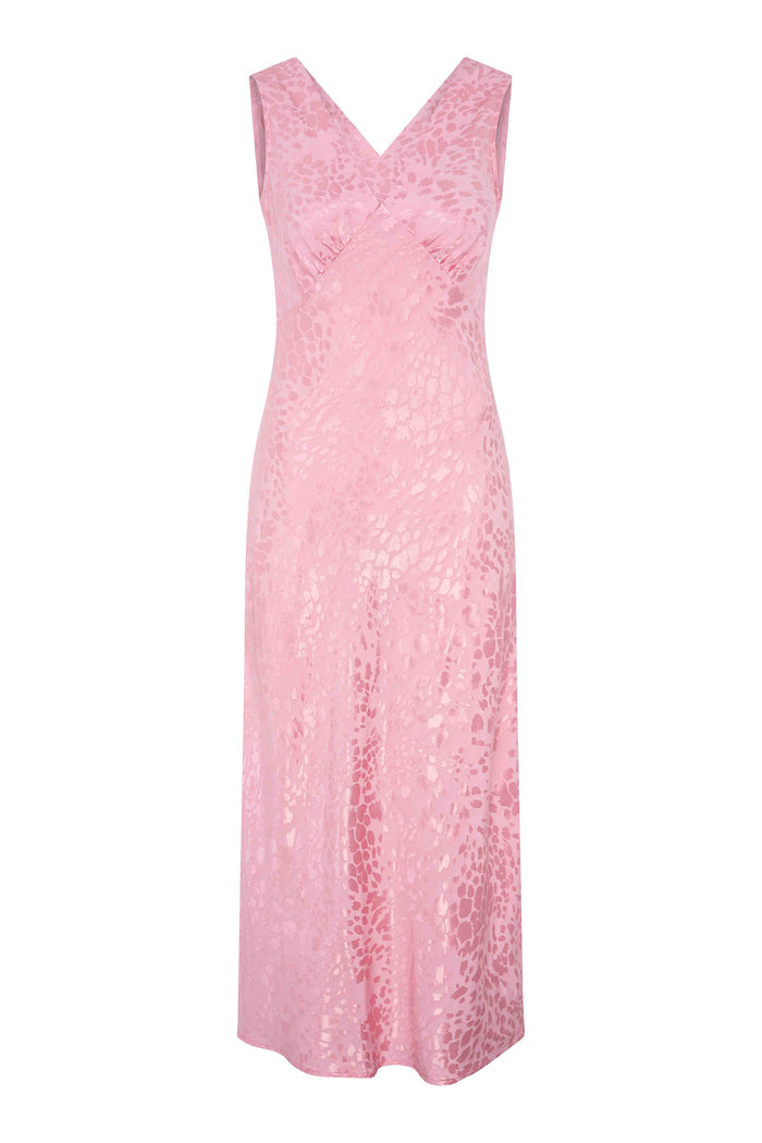 Iris Maxi Dress in Pink