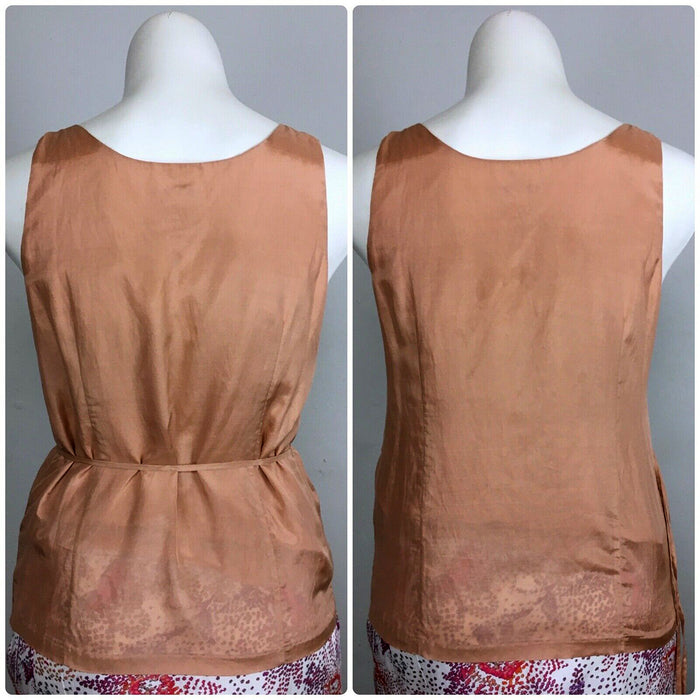 J. Crew Size 14/16 Peach Sleeveless Shirt