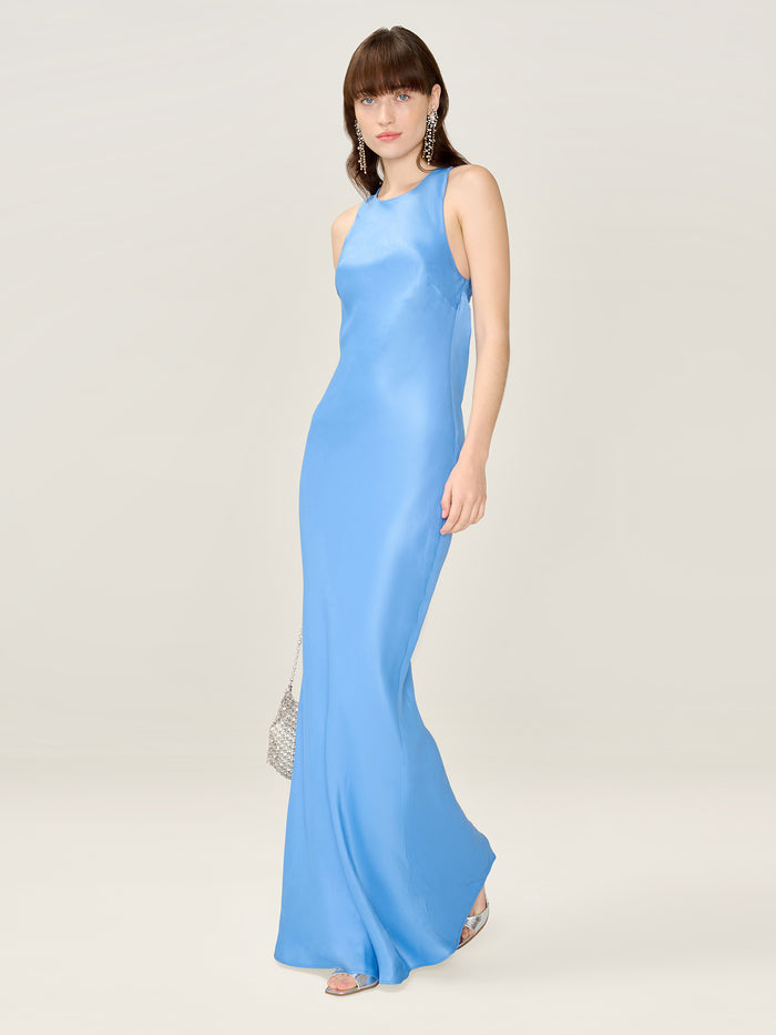 Jai Dress in Blue Bonnet