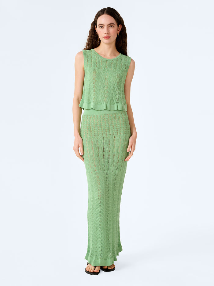 Jayde Top in Green