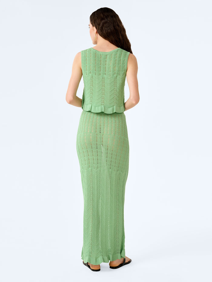 Jayde Top in Green