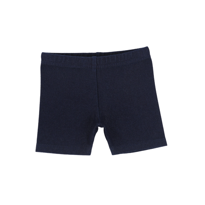 Jean Biker Shorts - Dark Jean