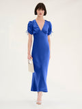Jemima Dress in Cobalt