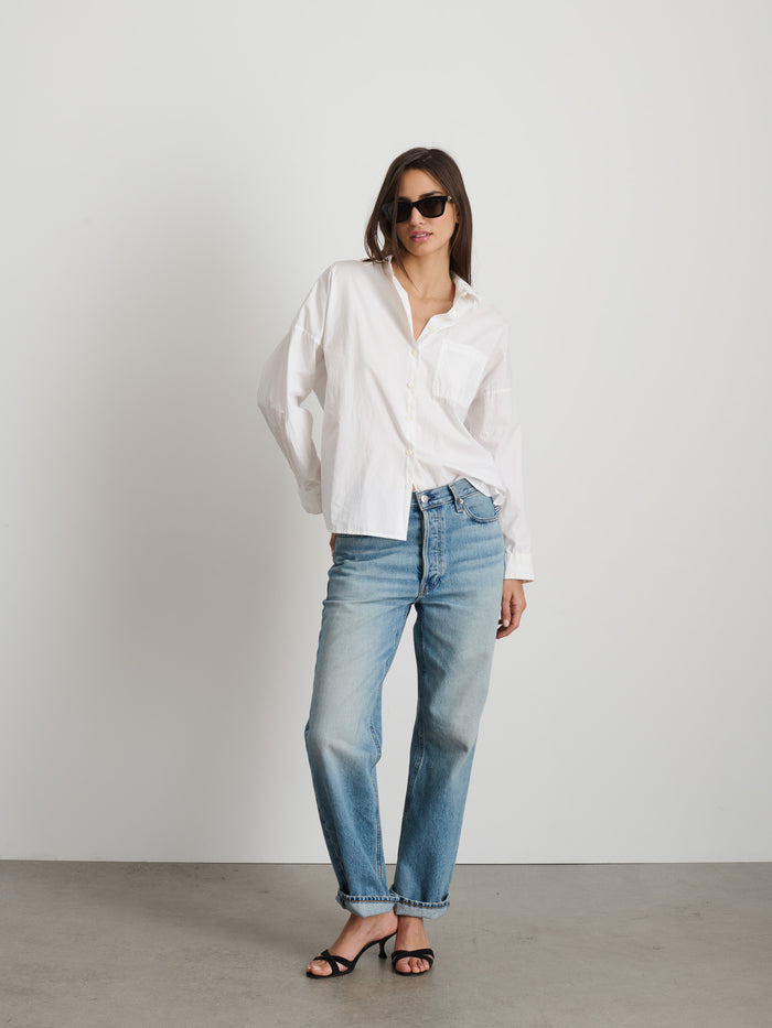 Standard Shirt In Paper Cotton