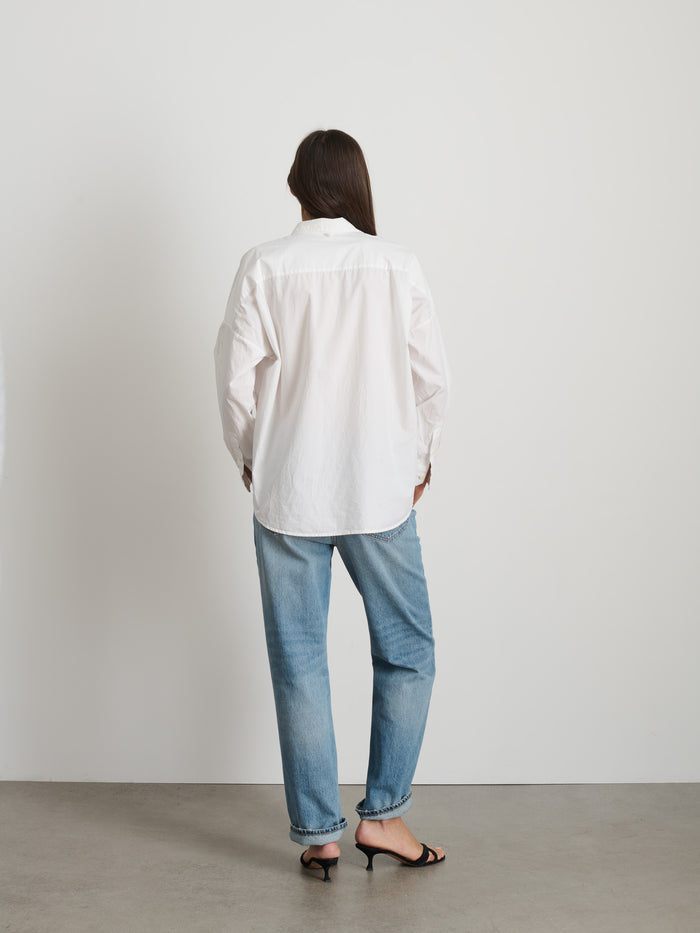 Standard Shirt In Paper Cotton