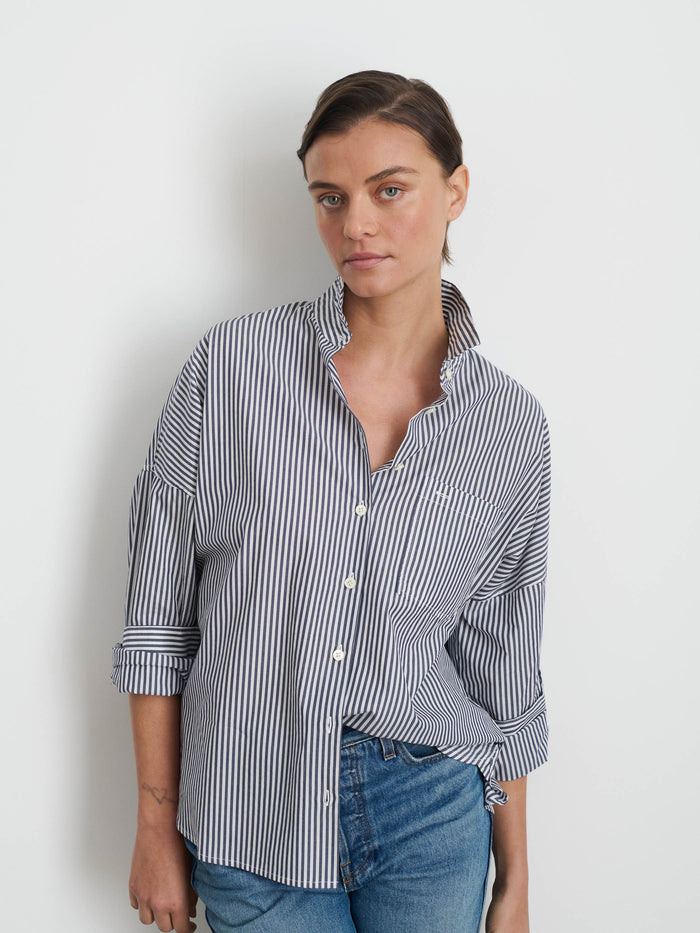 Standard Shirt In Bi Stripe