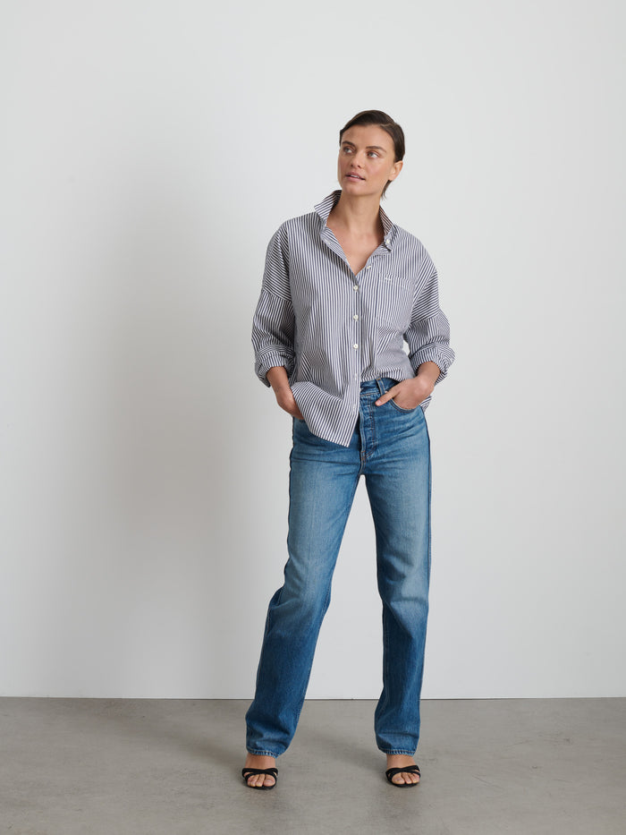 Standard Shirt In Bi Stripe