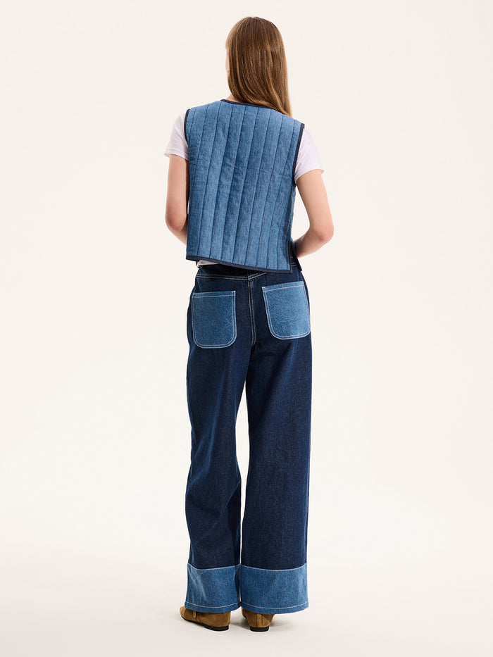 Jojo Gilet in Blue