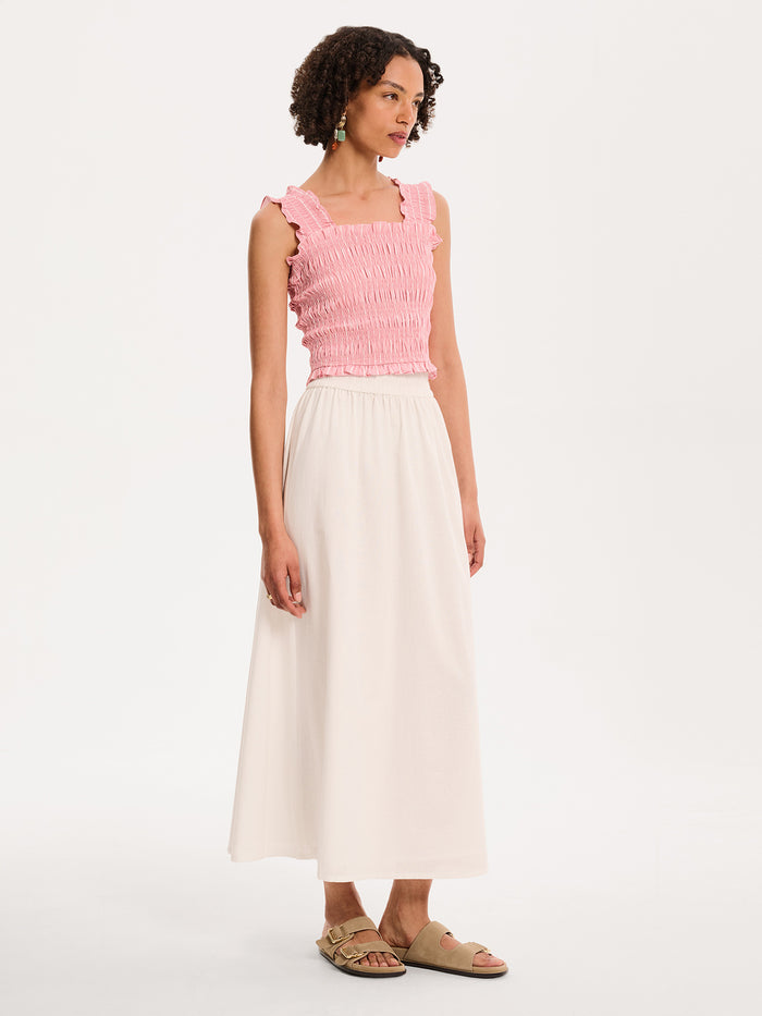 Jolie Skirt in White