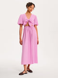 Joy Midi Dress in Lilac