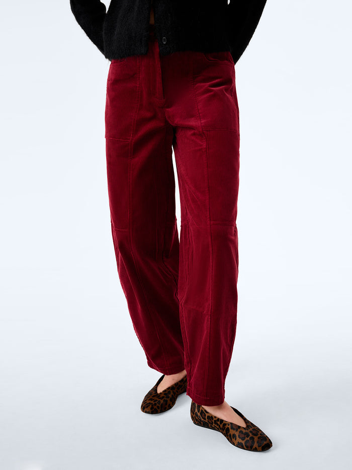 Kai Trousers in Wine