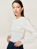 Kaloppe Top in White