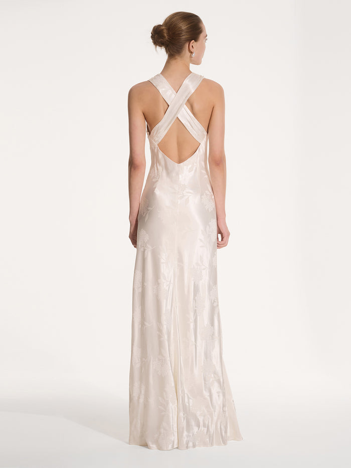 Kew Dress in Ivory