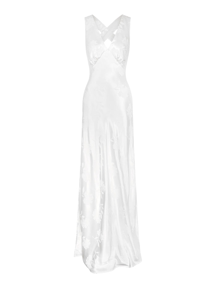 Kew Dress in Ivory
