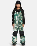 Kids' Barkley Insulated Bib Overall-Shamrock Heather-Volcom