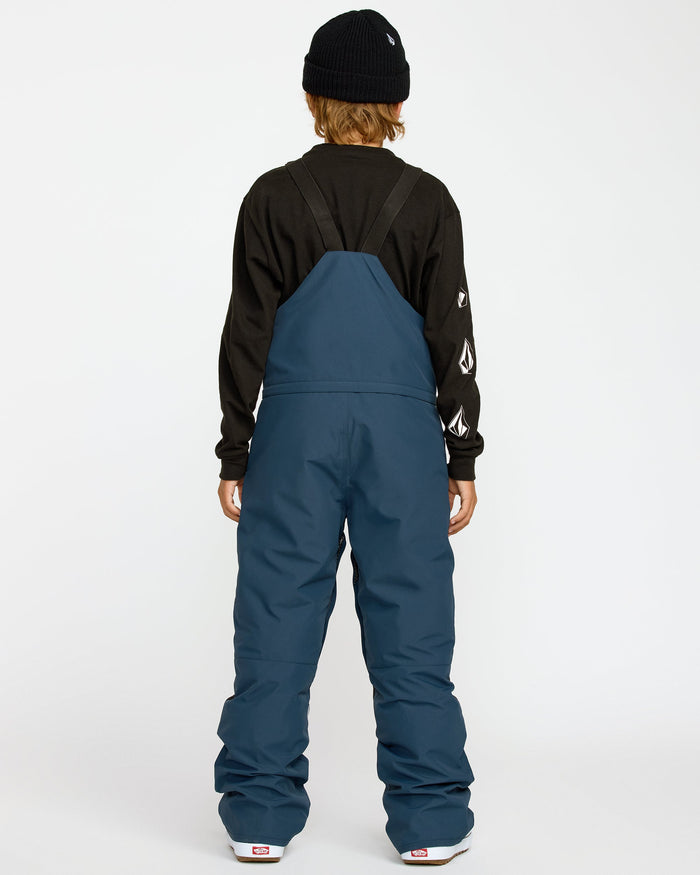 Kids' Barkley Insulated Bib Overall-Deep Blue-Volcom