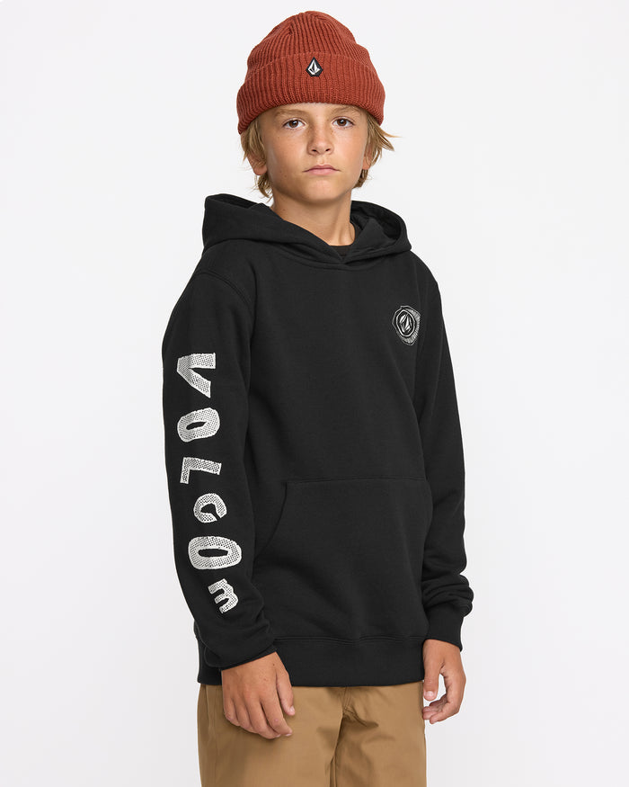 Kids' Youth Essential Hoodie-Black-Volcom