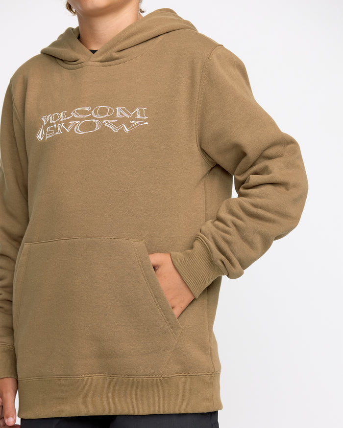 Kids' Youth Essential Hoodie-Bronze-Volcom