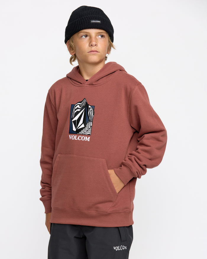 Kids' Youth Essential Hoodie-Henna-Volcom