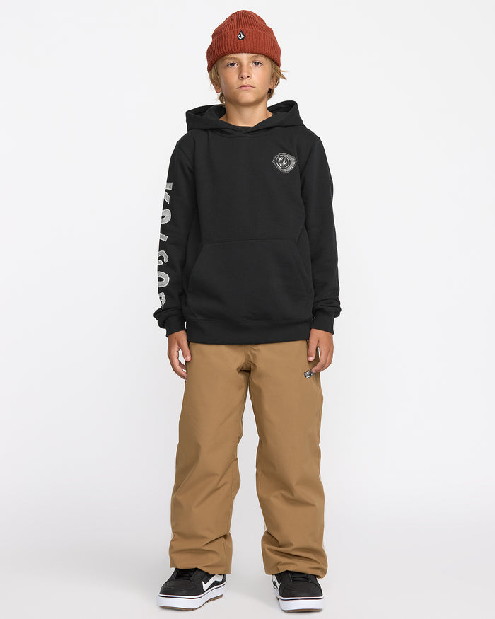 Kids' Youth Essential Hoodie-Black-Volcom