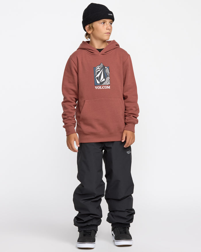Kids' Youth Essential Hoodie-Henna-Volcom