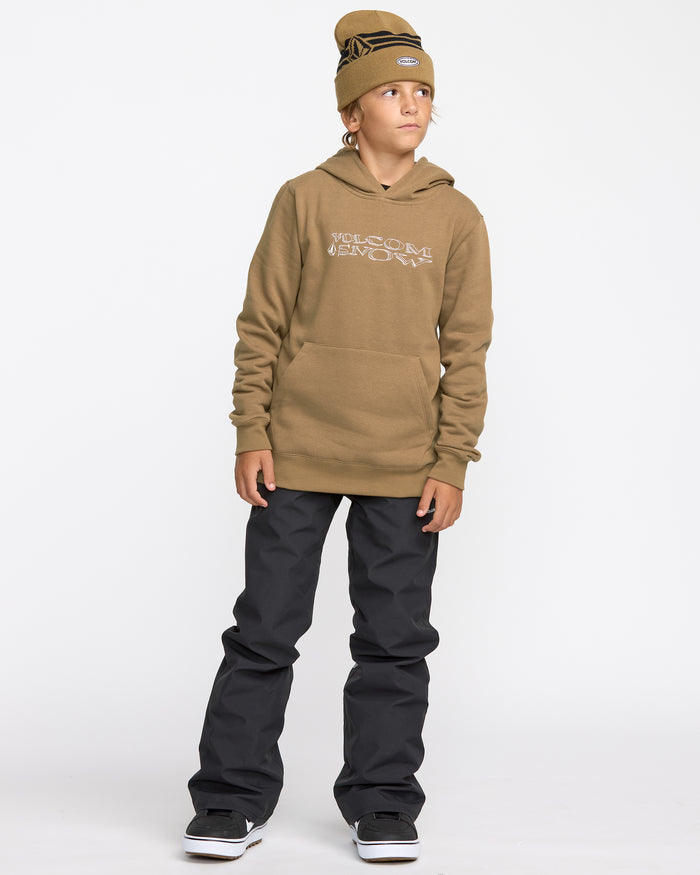 Kids' Youth Essential Hoodie-Bronze-Volcom