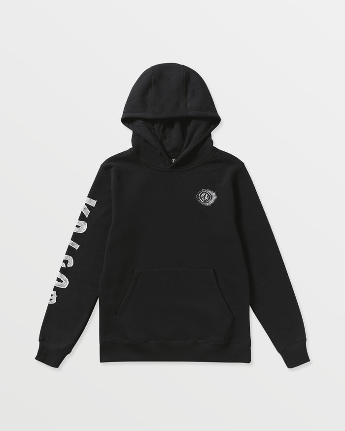 Kids' Youth Essential Hoodie-Black-Volcom