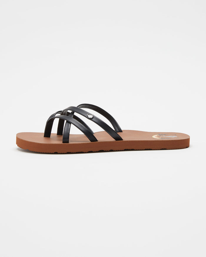 Girls' New School Ii Big Youth Hawaii-Black-Volcom