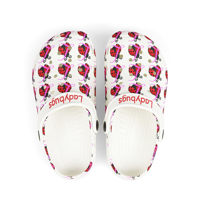Kids Ladybug Clogs — Printed EVA Foam Garden Shoes for Toddlers & Kids - 314 Originals