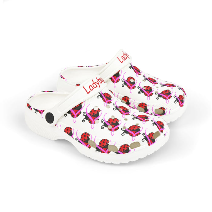 Kids Ladybug Clogs — Printed EVA Foam Garden Shoes for Toddlers & Kids - 314 Originals