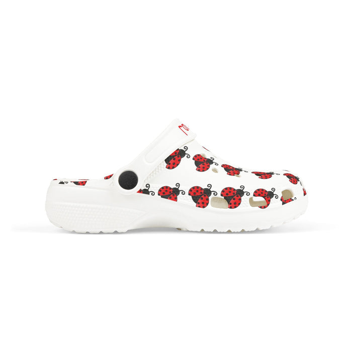 Kids Ladybug EVA Foam Clogs — Lightweight Slip-On Sandals with 'Ladybugs' Print - 314 Originals
