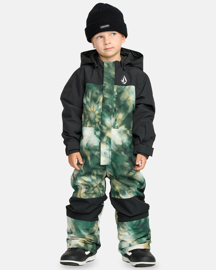 Kids' Little Flurry One Piece-Shamrock Heather-Volcom