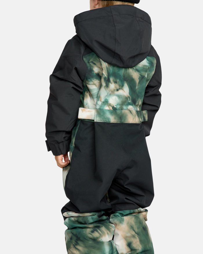 Kids' Little Flurry One Piece-Shamrock Heather-Volcom