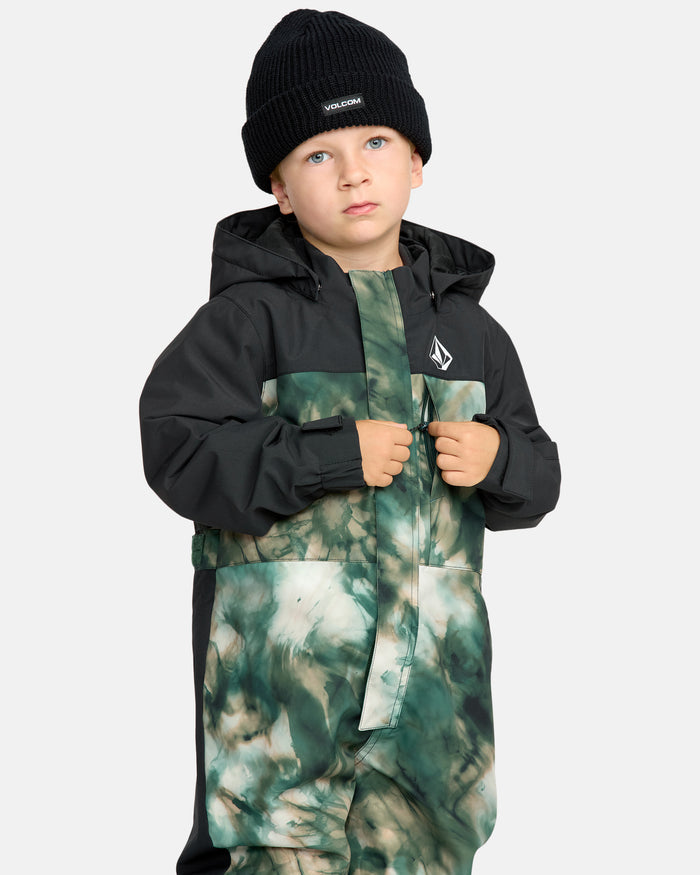 Kids' Little Flurry One Piece-Shamrock Heather-Volcom