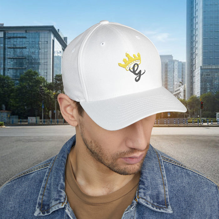 King's Gear Embroidered Crown Script Cap — 314 Original Closed-Back Structured Hat - 314 Originals