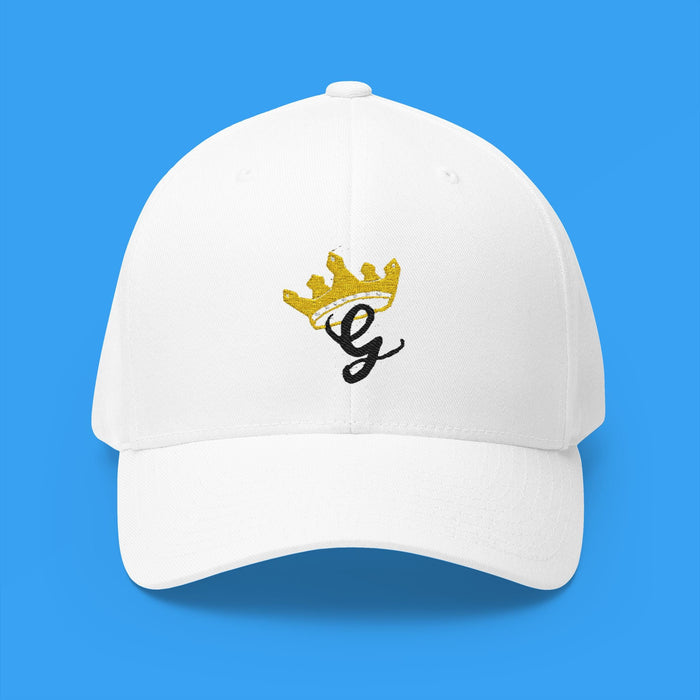 King's Gear Embroidered Crown Script Cap — 314 Original Closed-Back Structured Hat - 314 Originals