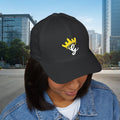 King's Gear Embroidered Crown Script Cap — 314 Original Closed-Back Structured Hat - 314 Originals