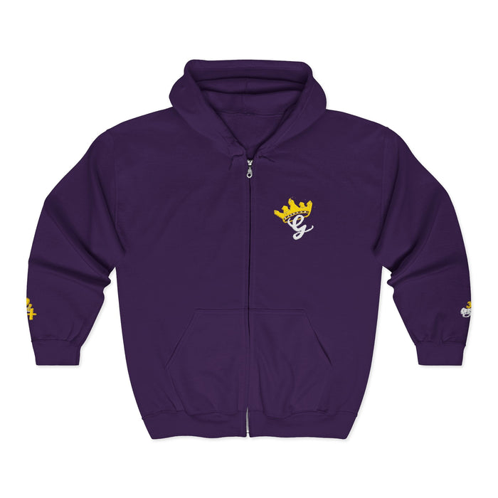 M / Purple