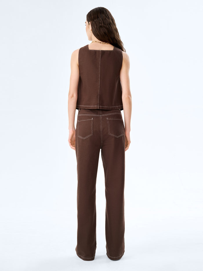 Kiri Top in Chocolate