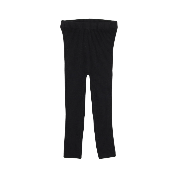Knit Leggings - Black