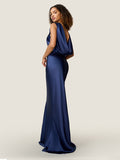 Lara Dress in Patriot Blue