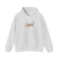 Legend Script Hoodie-Cozy Pullover with Gold Text - 314 Originals
