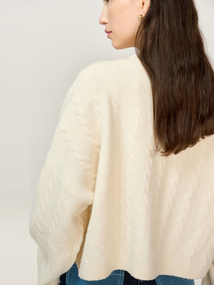Lenni Cardigan in Cream